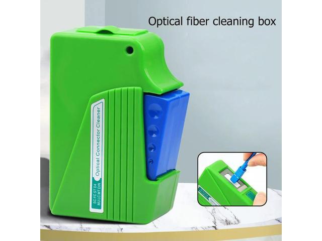 Cleaner Pigtail Cleaning Box Cassette Times Wiping Cassette Cleaner Cassette for SC FC ST MU LC MPO MT MTRJ