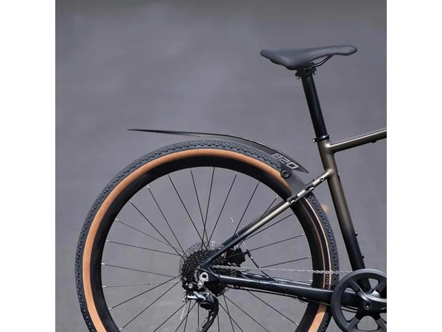 Bike Tire Wheel Mudguard Adjustable Road Bike Wheel Fenders Lightweight Front & Rear Mudguard for Front Rear Wheels Below 50mm