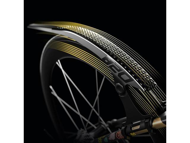 Bike Tire Wheel Mudguard Adjustable Road Bike Wheel Fenders Lightweight Front & Rear Mudguard for Front Rear Wheels Below 50mm