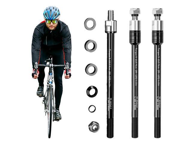 Bike Front Fork Axle 160-178MM P1.0 Bike Trailer Hitch Thru Axles Adapter Bicycle Axle for Bicycle Trailer Hitchs