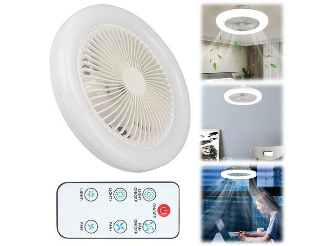 Ceiling Fan with Light Low Profile Ceiling Fan with Remote Control Modern Ceiling Fan 3 Wind Speed for Living Room Dining Room