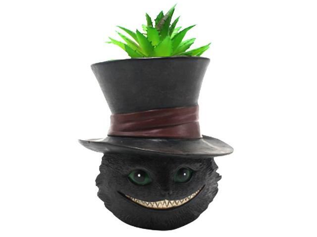 Succulent Planter Black Cat Plant Pot Best Gifts for Family Friends Succulent Flower Pot Xmas Gift for Indoor Outdoor