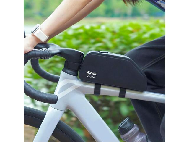 1.5L Bike Frame Bag Waterproof Bicycle Top Tube Bag TPU Cycling Tools Bag for MTB Road Bike Accessories