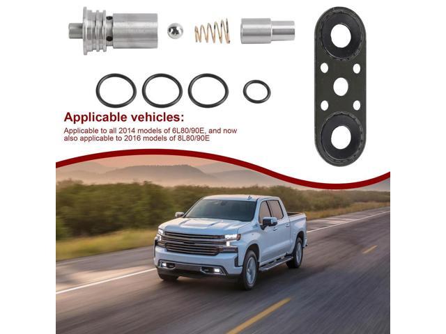 Transmission Cooling System Upgrade Kit Replace STL010 Cooler Bypass Valve Upgrade Kit with Bypass Gasket for 6L80/90E 8L80/90E