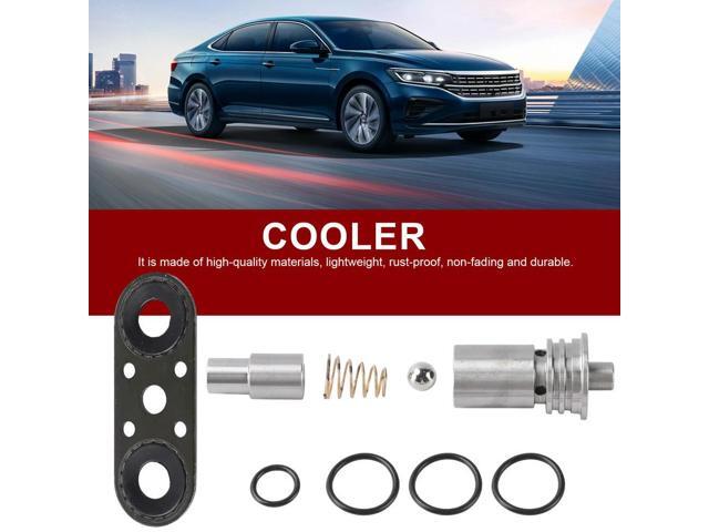 Cooler Flow Bypass Valve Kit Replace STL010 Transmission Cooler Flow Bypass Valve Upgrade Kit with Bypass Gasket for 6L80 8L80