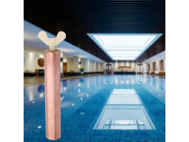 1-10PCS Solar Copper Anode for Pool Ionizer Swimming Pool Purifier Cleaner Replacement Copper Rod Parts Pool Accessories