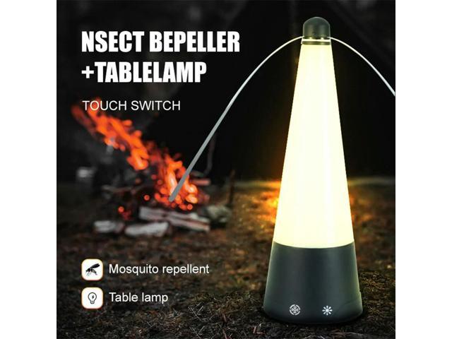 Fly Fan for Tables Keep Flies Away Portable Food Spinner LED Light Outdoor Indoor Fly Fan for Outdoor Dining Parties Restaurants