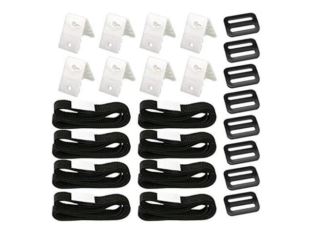 8pcs Swimming Pool Solar Cover Reel Attachment Kit Swimming Pools Reel Tube Tool Easy Assemble Solar Blanket Accessories