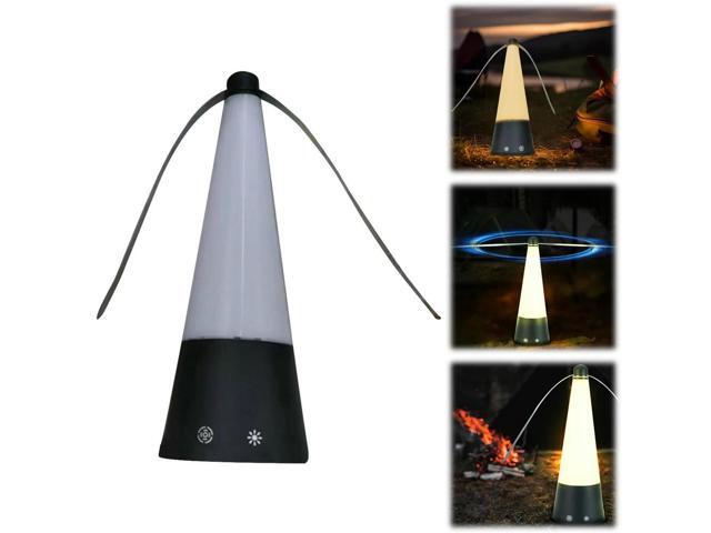Fly Deterrent with Holographic Blades Table Top Bug Repellent Fan LED Light Fly Swatter Fan for Picnic Restaurant Party Home BBQ