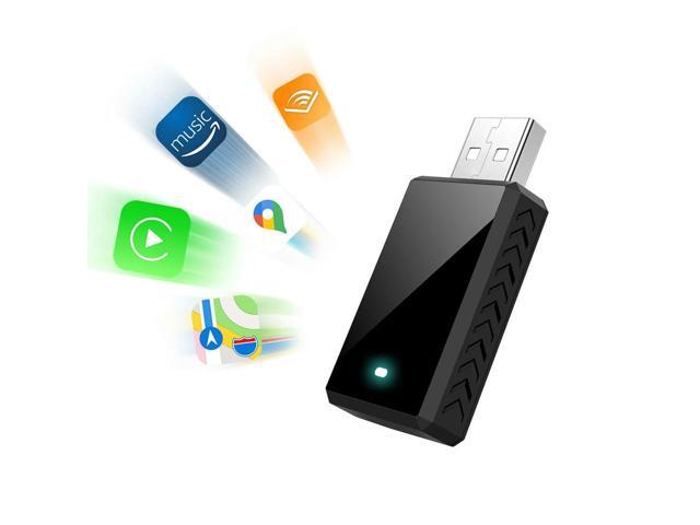 Wired To Wireless Carplay & Android Auto 2 in 1 Dongle USB Plug and Play Mini Adapter Bluetooth-Compatible 5.0 OTA Upgrade