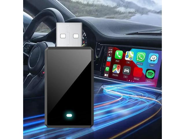 Wired To Wireless Carplay & Android Auto 2 in 1 Dongle USB Plug and Play Mini Adapter Bluetooth-Compatible 5.0 OTA Upgrade