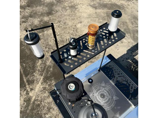 IGT Table Unit Board Aluminum Alloy BBQ Picnic Table Plate Multifunctional Portable Table Unit Plate IGT Table Accessories