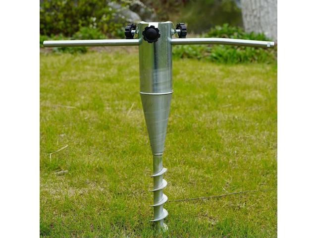 Beach Umbrella Sand Anchor No Dig l Umbrella Stand Heavy Duty Portable Umbrella Anchor Base for Patio Umbrella Base