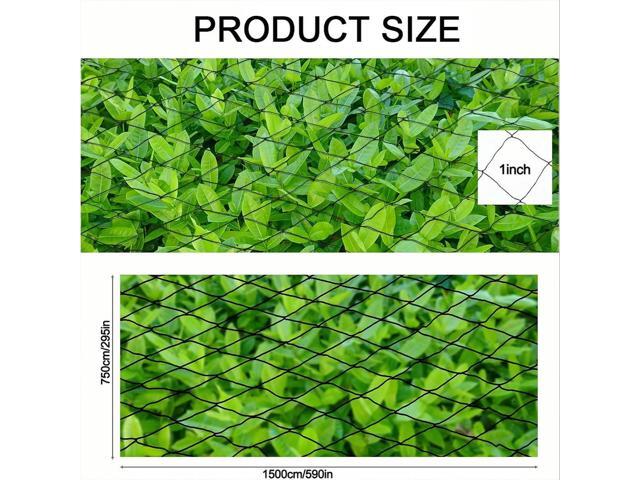 25X50FT Nylon Bird Netting Mesh Hawk Netting Protective 7.5mx15m Chicken Coop Netting Tree Netting for Birds Deer Squirrels