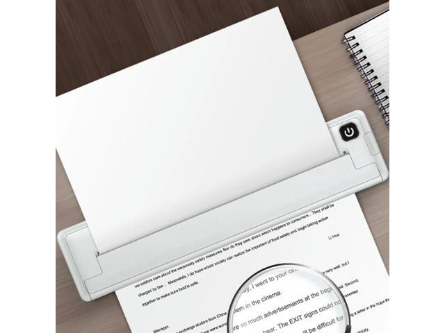 Wireless A4 Thermal Printer Inkless Printing Paper 1000mAh Printing Paper Replacement Bluetooth-compatible Easy To Use
