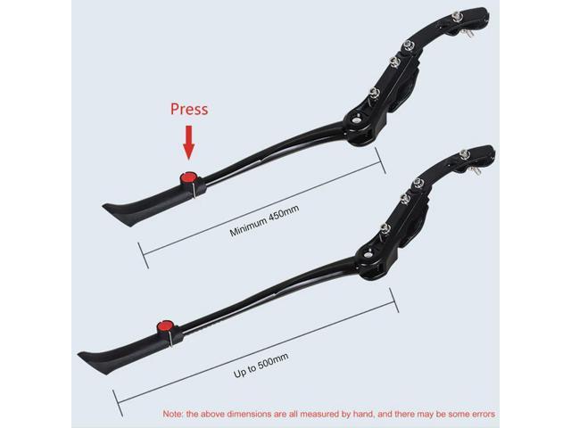 Aluminum Alloy Kickstand Mountain Bicycle Adjustable Side Rear Parking Support Portable Waterproof Cycling Elements