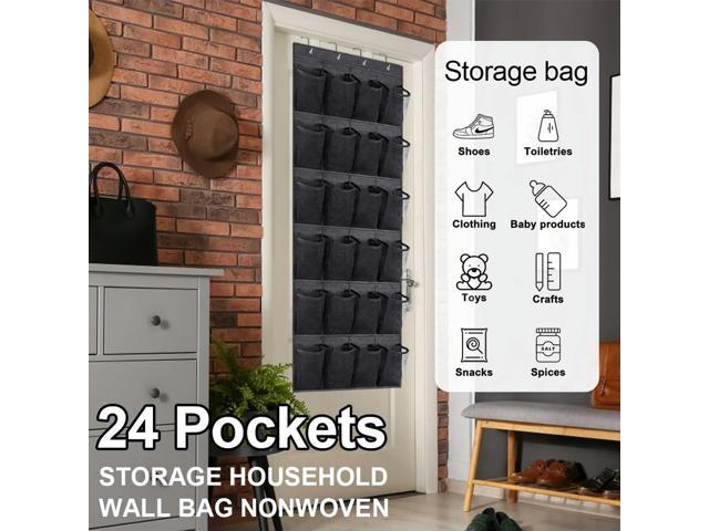 2Pcs Over The Door Shoe Organizer Shoes Hanging Organizer Heavy Duty Shoe Organizer Mesh Shoes Organizer for Large Shoes
