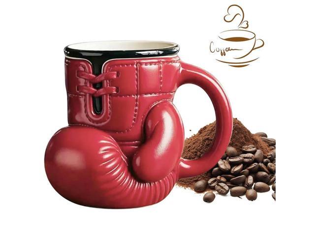 1/2PCS Boxing Glove Mug 12OZ Boxing Coffee Mug Boxing Themed Tea Cup Novelty Coffee Cup for Boxers