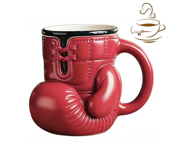 1/2PCS Boxing Glove Mug 12OZ Boxing Coffee Mug Boxing Themed Tea Cup Novelty Coffee Cup for Boxers