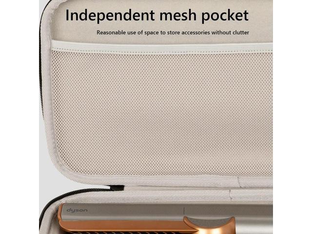 EVA Hard Travel Case Shockproof Hard Case Anti-Scratch Zipper Bags Dust-Proof for Airstrait HT01 Hair Straightener