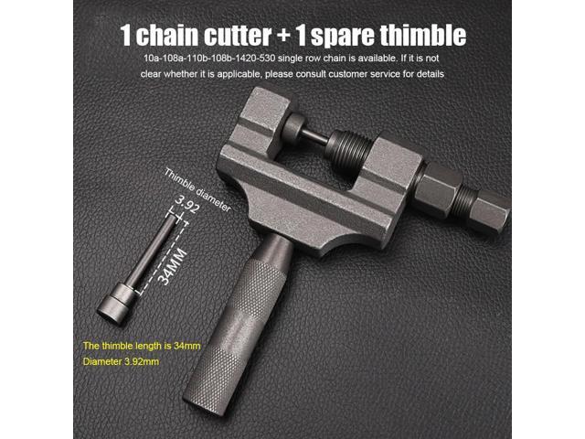 420-530 Motorcycle Chain Breaker Link Removal Splitter Bicycle Chain Cutter Riveting Tool Stainless Steel Motorcycle Repair Tool