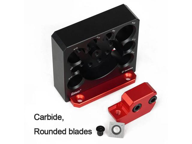 Adjustable Dowel Maker Electric Drill Milling Dowel Round Rod Auxiliary Tool Metric 8mm-20mm with Carbide Blade Woodworking Tool