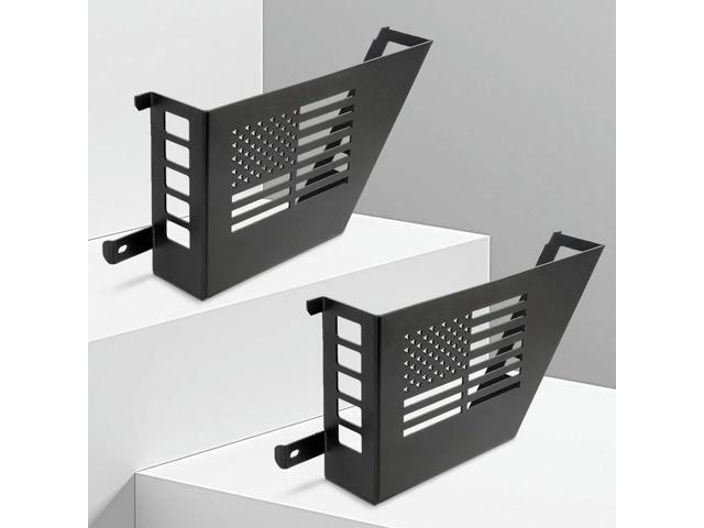 2Pcs l Front Door Box Rust Proof Door Side Insert Organizer Door Pockets for 2007-2018 Jeep Wrangler
