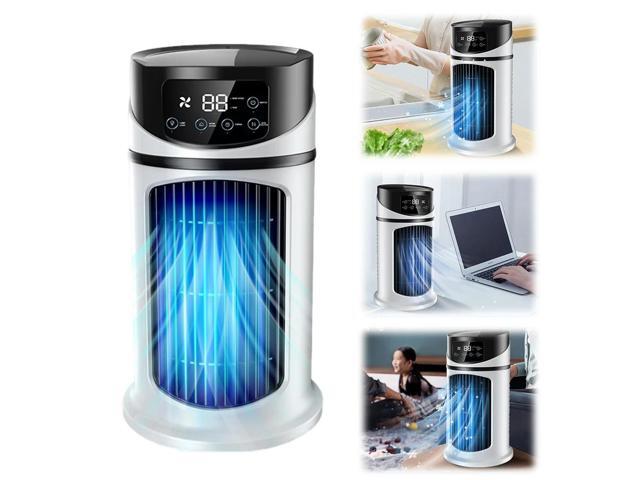 3 in 1 Quiet Cooling Desk Fan 6 Speeds Options Personal Quiet Table Fan Circulation Wind Air Cooler for Office Bedroom Desktop
