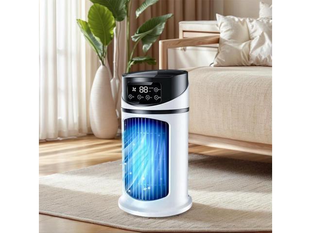 3 in 1 Quiet Cooling Desk Fan 6 Speeds Options Personal Quiet Table Fan Circulation Wind Air Cooler for Office Bedroom Desktop