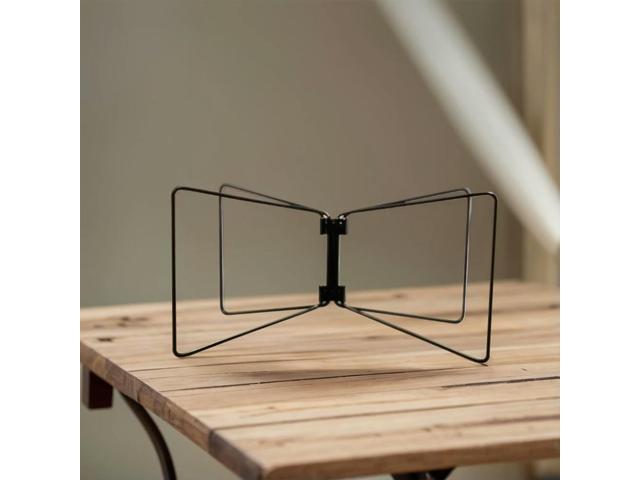 Camping Foldable l Stand Portable Aluminum Alloy Box Stand Steel Organizer Box Folding Stand for Outdoor Picnic Fishing