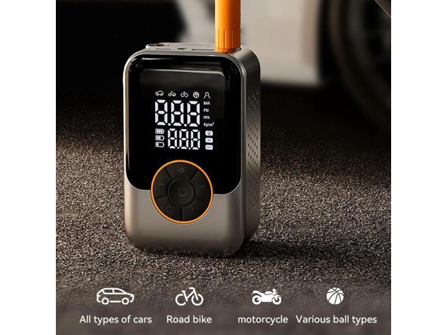 Inflation Air Pump Tire Inflator Portable Electric Air Pump Wireless Air Injector LCD Display Air Compressor for Car Motorcycle