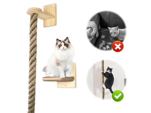 Cat Climbing Rope Wear Resist Thickened Sisal Rope Reusable Climbing Training Rope for Cat Furniture Scratcher Play Equipment