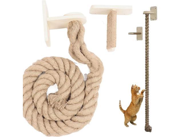 Cat Climbing Rope Wear Resist Thickened Sisal Rope Reusable Climbing Training Rope for Cat Furniture Scratcher Play Equipment