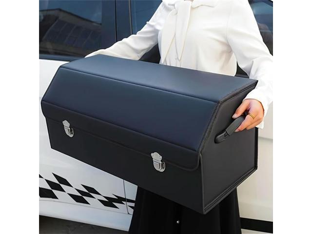 Auto Multiues Tools Box Large Capacity Car Trunk Organizer Box Foldable Car Box for SUV Cars Stowing Tidying