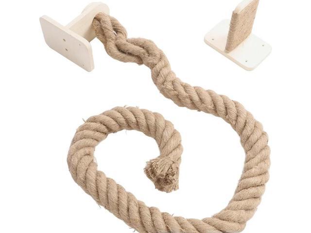 Cat Climbing Rope Wear Resist Thickened Sisal Rope Reusable Climbing Training Rope for Cat Furniture Scratcher Play Equipment