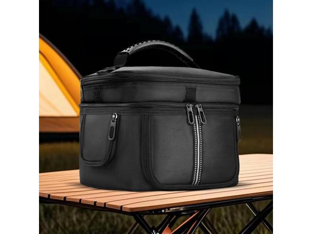 Carrying Case Case Multiple Pockets Travel Bag Protective Case for Ecoflow Portable Power Station River 3/3 Plus