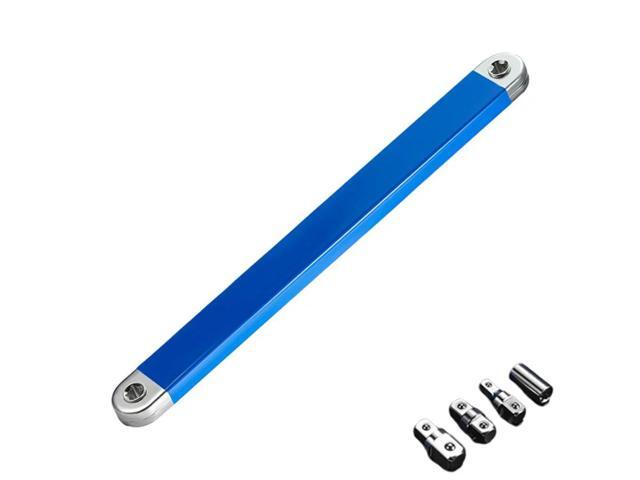 39cm Ratchet Extension Wrench with 4 Adapters Compact Offset Extension Wrench Socket Wrench Tool Automotive Hand Tool Supplies