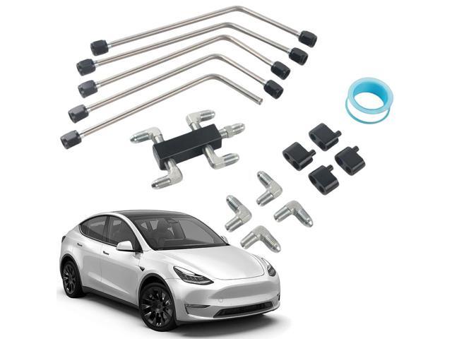 LS Coolant Crossover Steam Vent Kit Stainless Steel Complete Coolant Crossover Steam Vent Kit Fits for LS1 LS2 LS3 LS6 LS7 LSX