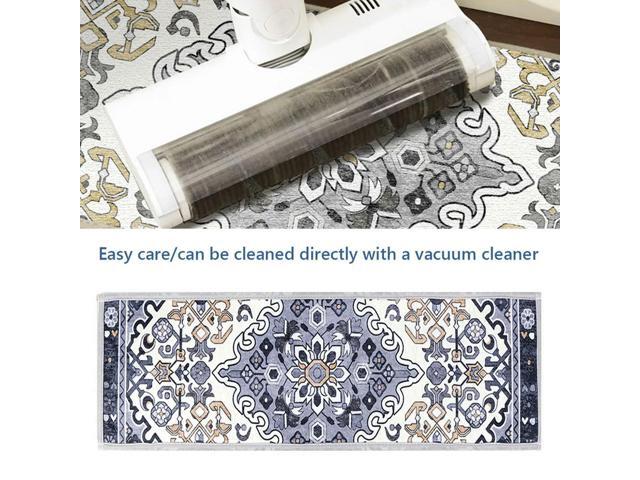 15PCS Carpet Stair Treads Non Slip Indoor Stair Rugs Safety Mats Bohemian Stairway Carpet Rugs Safety Mats for Dogs Kids & Elder