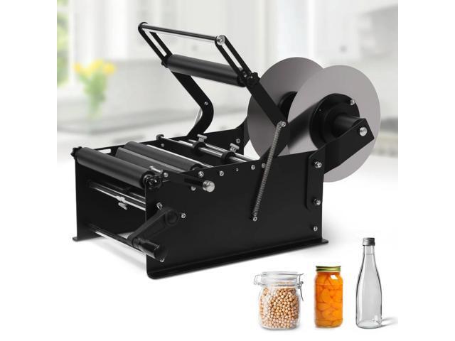 Wine Bottle Sticker el Applicator with Handle Manual Round Bottle eling Machine Manual eling Machine for Round Bottles