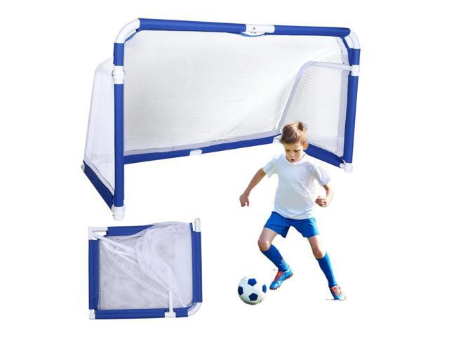 Soccer Goal Portable Folding Soccer Net Foldable Football Goal for Kids and Youth Outdoor Soccer Ball Training