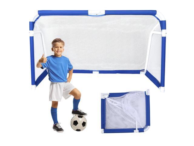 Soccer Goal Portable Folding Soccer Net Foldable Football Goal for Kids and Youth Outdoor Soccer Ball Training