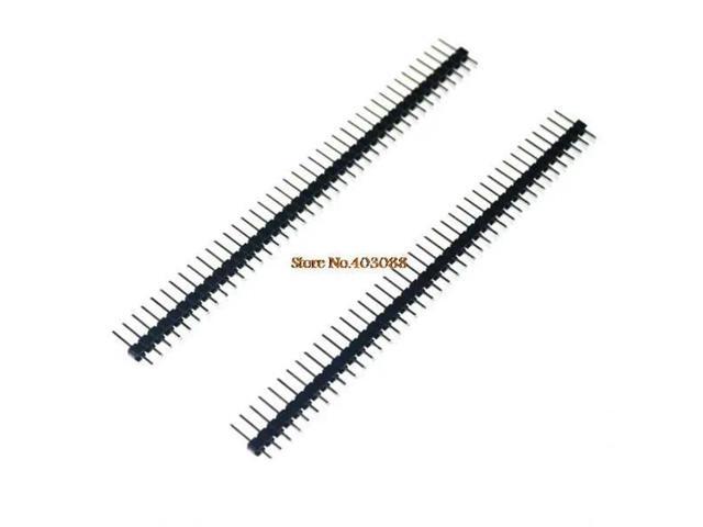 10pcs 40 Pin 1x40 Single Row Male 2.54 Breakable Pin Header Connector Strip for