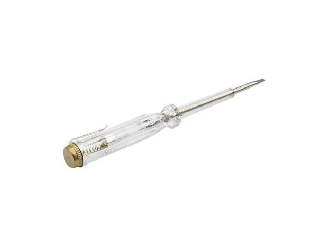 Test pen flat head screwdriver contact tape clip test pen electrical pen household test pen
