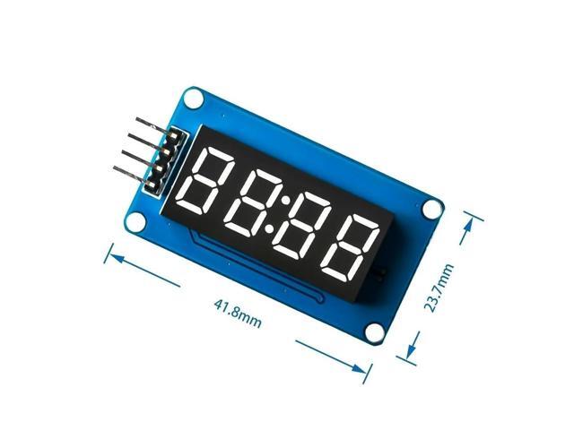 TM1637 LED Display Module For 7 Segment 4 Bits 0.36 Inch Clock RED Anode Digital Tube Four Serial Driver Board Pack