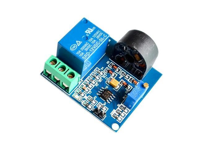 5A overcurrent protection sensor module AC current detection sensor 12V relay