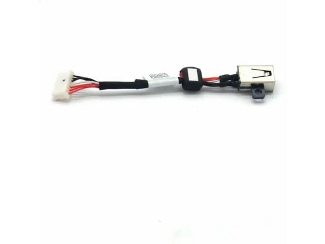 Replacement DC Power Jack Socket in Cable with Wire Harness Compatible for XPS 15 9550 P56F Precision 5510