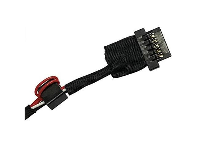 DC Power Input Jack with Cable Harness Replacement for XPS 13 9343 9350 9360 P/N: 0P7G3 CN-00P7G3