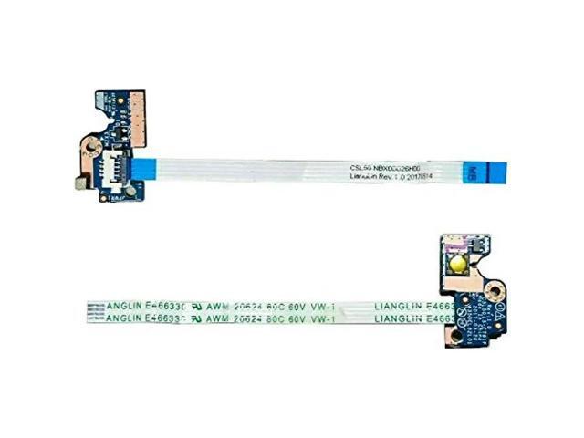 Power Switch Button Board with Cable Replacement For 15T-BR 15Z-BW 15-BW 15-BS 250 255 G6 CSL50 LS-E791P