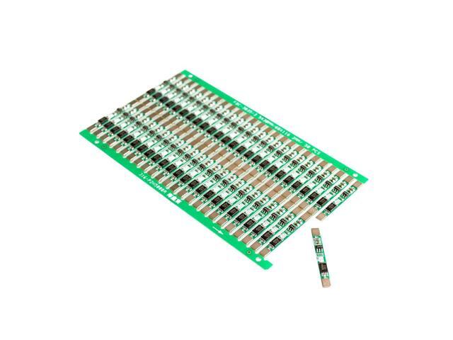 10pcs 1S 3.7V 3A li-ion BMS PCM protection board pcm for lithium ion li